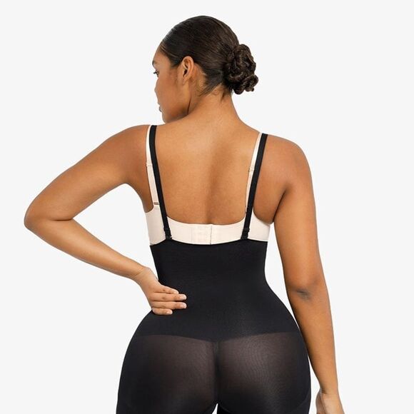 SHAPELLX BODY SHAPER Seamless Size M/L Black NWT in packaging - Picture 2 of 7